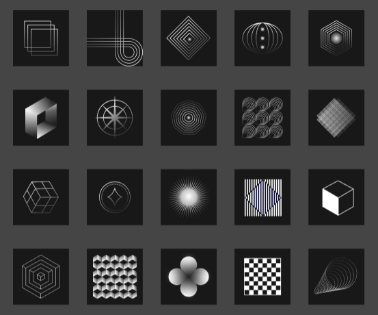 100+ Abstract Shapes And Elements